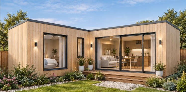 SirisHome's 2 bedroom modular home design